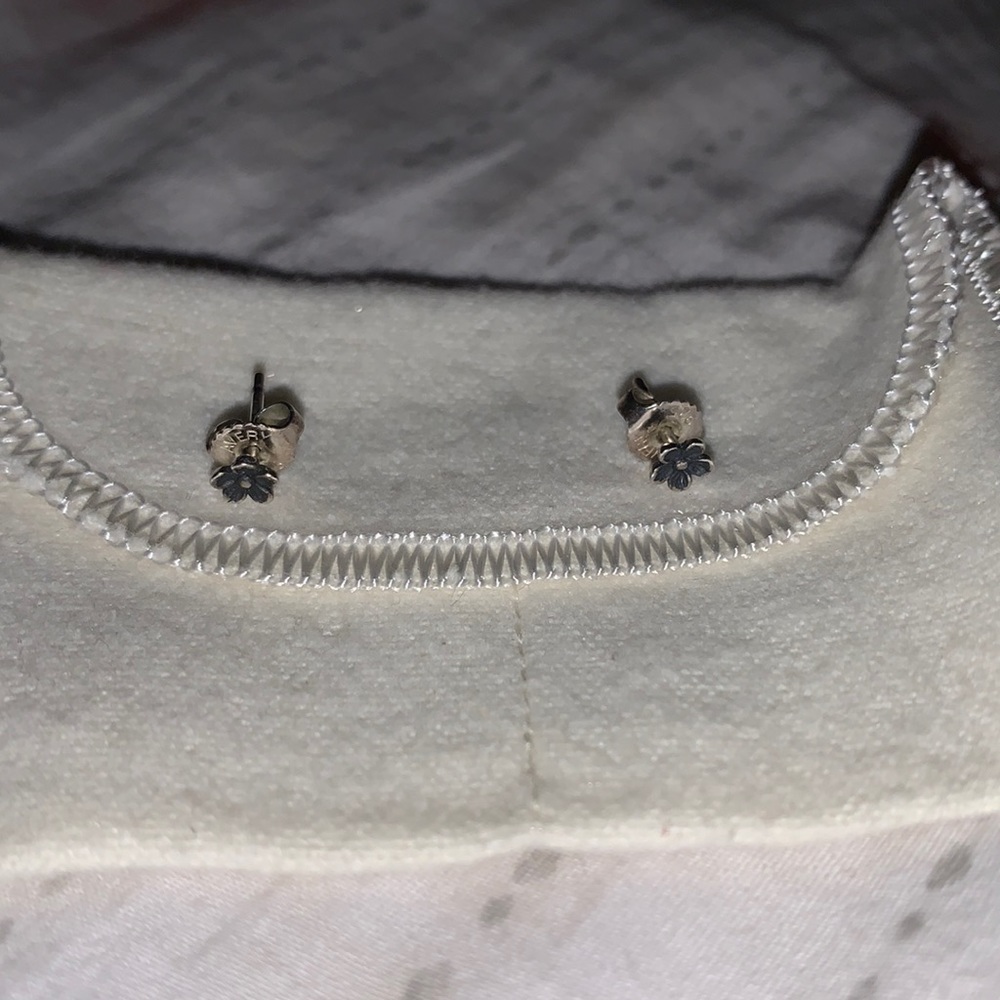 Mini flower ear posts